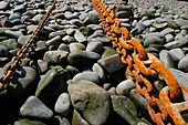 Rusy chains, Clovelly, Cornwall