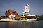 Thailand, Ko Samui, Wat Plai Laem temple