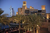 United Arab Emirates, Dubai, Burj al-Arab, Madinat Jumeirah hotels