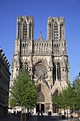 France, Champagne, Reims, Notre Dame Cathedral