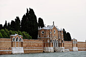 Italy, Veneto, Venice, San Michele island, cemetery