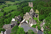 France, Auvergne, Cantal, Tournemire, Anjony castle