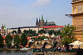 Czech Republic, Prague, Castle, Vltava River, Smetana Museum