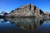 Canada, Alberta, Banff National Park, Crowfoot Mountain, Bow Lake