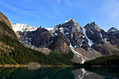Canada, Alberta, Banff National Park, Moraine Lake, Rocky Mountains