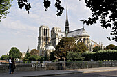 France, Paris, Notre Dame cathedral