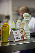 Kitchen impression at the restaurant  Foodbarn, Noordhoek, Western Cape, South Africa, RSA, Africa