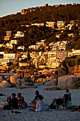 Clifton Beach at sunset, Cape Town, Western Cape, South Africa, RSA, Africa