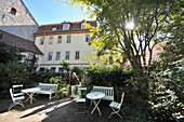 Herdergarten am Herderplatz, Weimar, Thüringen, Deutschland