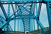 Iron Bridge on Way to Niagara Falls, Niagara Falls, Ontario and New York border, Canada and United States of America