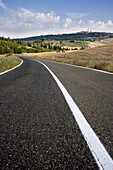 Route at the south of Tuscany, Tuscany, Italy