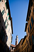 Tower of the Mangia, Mangia, Siena, Tuscany, Italy