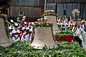 Christening of a bell, Antdorf, Bavaria, Germany