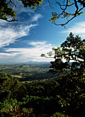 Looking out across plains, Zomba, Malawi