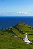 White house on Santa Maria Island, Azores, Portugal