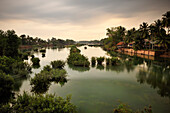 Villages along  Mekong river, Don Khon, Si Phan Don 4000 Islands, Laos
