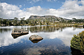 Lake at Walls of Jerusalem National Park, Tasmania, Australia