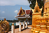 Buddhistic temple at Lamai Beach, Koh Samui Island, Surat Thani Province, Thailand, Asia