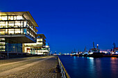 Neumühlen, moderne Architektur, Hafencity, Hamburg, Deutschland