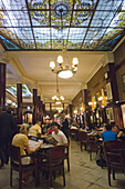 Famous Cafe Tortoni in the Avenida de Mayo since 1958, Buenos Aires, Argentina