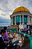 The Sirocco Bar and Restaurant, State Tower, Silom District, Bangkok, Thailand, Southeast Asia, Asia