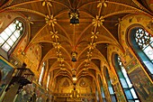 Gothic or Council Chamber in Town Hall  Burg Square  Bruges, Brugge, Flanders, Belgium, UNESCO World Heritage Site  Sala Gotica en el Ayuntamiento  Brujas Plaza Burg  Flandes  Belgica  Patrimonio de la Humanidad por la UNESCO