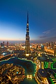 Burj Dubai (World´s tallest building), Dubai City, UAE (United Arab Emirates)