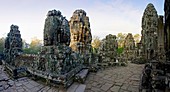 Cambodia-No  2009 Siem Reap City Angkor Temples W H  Bayon Temple.