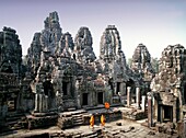 Cambodia-Nov 2009 Angkor Temples W H  Bayon Temple.