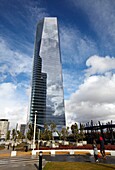 Torre de Cristal, CTBA, Cuatro Torres Business Area, Madrid, Spain.