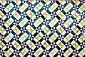 Tiles, facade, Lisbon, Portugal