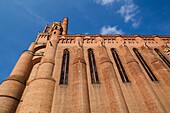 France, Midi-Pyrenees Region, Tarn Department, Albi, Cathedrale Ste-Cecile cathedral, exterior