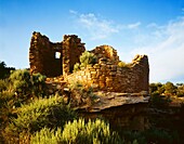 Cutthroat Castle Hovenweep National Monument Colorado Utah border USA