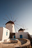 Windmills, Mykonos Town, Chora, Mykonos, Cyclades, Greece