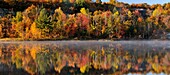 Autumn reflections in Gryphon Lake Espanola Ontario