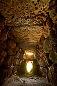 South Naveta Archaeological burial chamber of Rafal Rubi Menorca Biosphere Reserve Balearic Islands Spain