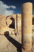Israel  Negev Desert  Avdat  Ruins of the most important after Petra city on the Incense Route  Founded in the VII BCE  Now a UNESCO World Heritage Site
