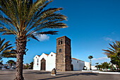 Kirche Iglesia Nuestra Senora de Candelaria, La Oliva, Fuerteventura, Kanarische Inseln, Spanien