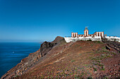 Leuchtturm, Punta de la Entallada, Las Playitas, Fuerteventura, Kanarische Inseln, Spanien