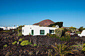 Aussenansicht des Museums Fundacion Cesar Manrique, ehemaliges Wohnhaus, Tahiche, Lanzarote, Kanarische Inseln, Spanien, Europa