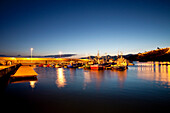 Abendstimmung am Hafen, Puerto del Carmen, Lanzarote, Kanarische Inseln, Spanien, Europa