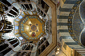 Carolingian octagon, Aachen Cathedral, UNESCO World Heritage Site, Aachen, North Rhine Westphalia, Germany