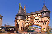 Bridge gate, Bernkastel-Wittlich, Traben-Trarbach, Rhineland Palatinate, Germany