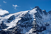 Großglockner, Glochner mountain range, Hohe Tauern, Carinthia, Austria