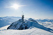 Titlis mountain station, Eenglberg, Canton of Obwalden, Urner Alps, Switzerland