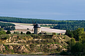 Windmühle bei Thale, Harz, Sachsen-Anhalt, Deutschland