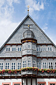 Old city hall, down town, Osterode, Harz, Lower Saxony, Germany
