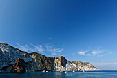 Cala Gaetano im Sonnenlicht, Insel Ponza, Pontinische Inseln, Latium, Italien, Europa