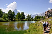 The Alps around Matterhorn, Switzerland