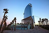 Feb, 02 2010 City of Barcelona New hotel ´W Barcelona´ from the Starwood Hotels company Located in the beach of ´La Barcelota´